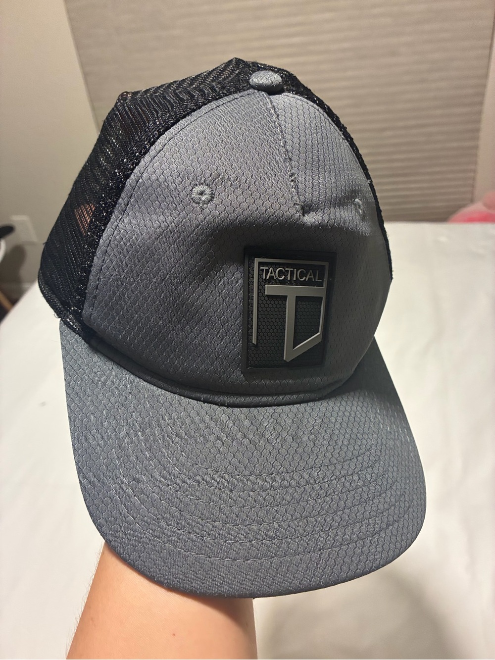 Mossy Oak Black Mesh Trucker Hat - Tactical
